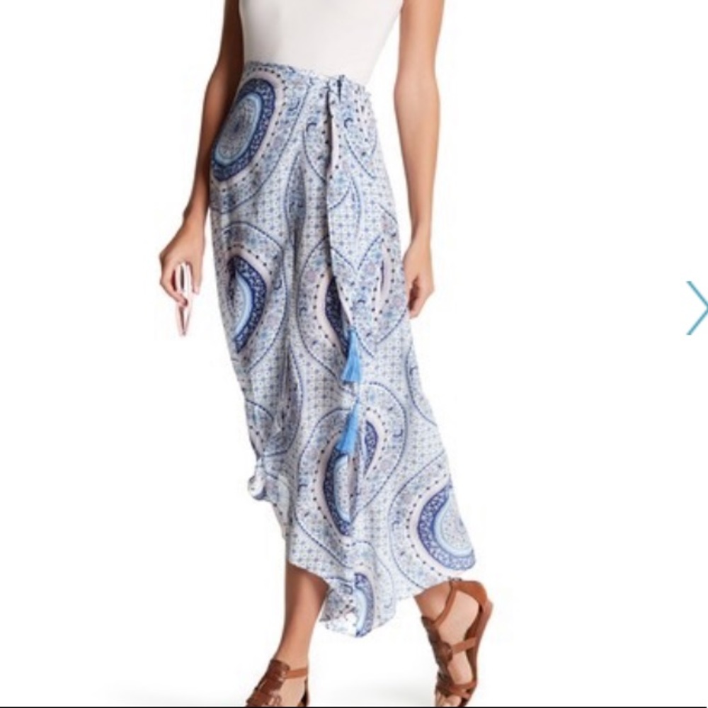 Calypso St. Barth Durna Silk Skirt